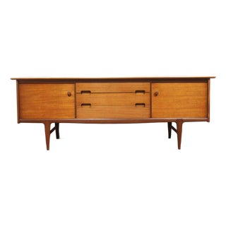 Mid Century Modern Teak Afromosia Credenza Sideboard by Younger For Sale