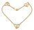 Elsa Peretti 18k Yellow Gold Diamond Heart Bracelet For Sale