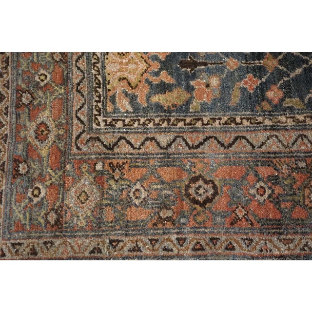 Beautiful Antique Persian Malayer Runner With All-Over Herati Pattern For Sale In New York - Image 6 of 10