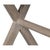 Campaign X-Frame Writing Desk in Stone Grey For Sale In Raleigh - Image 6 of 12
