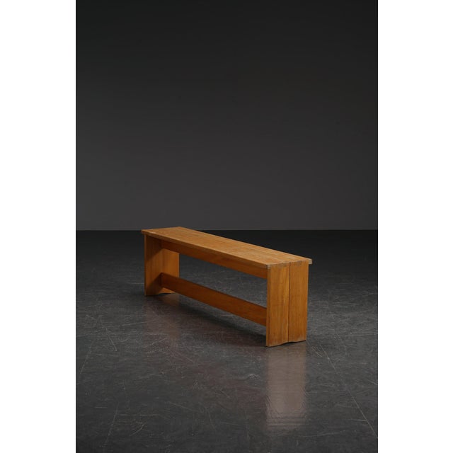 Modern French Modernist Bench, 1960s For Sale - Image 3 of 15