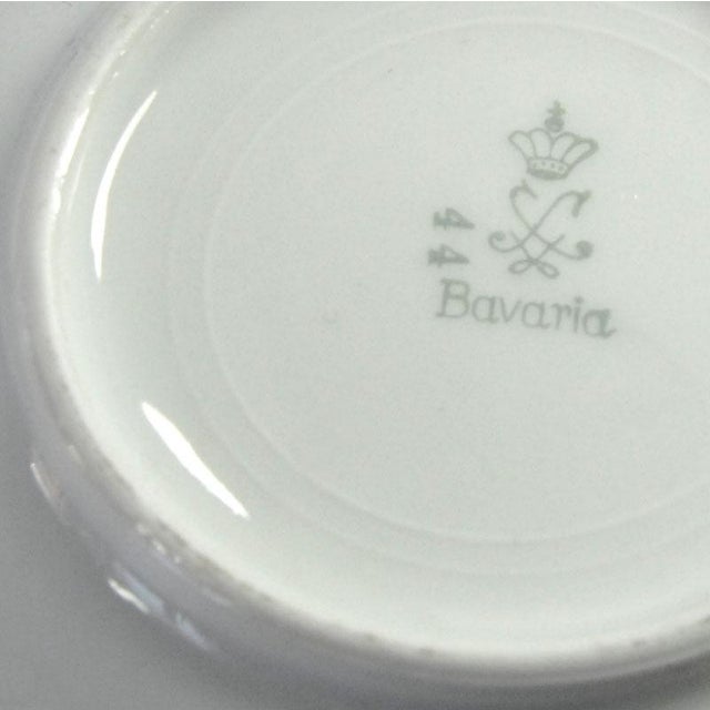 Blue & Gold Coffee Cups from Oskar Schaller Bavaria, Germany, 1950s, Set of 4 For Sale - Image 10 of 11