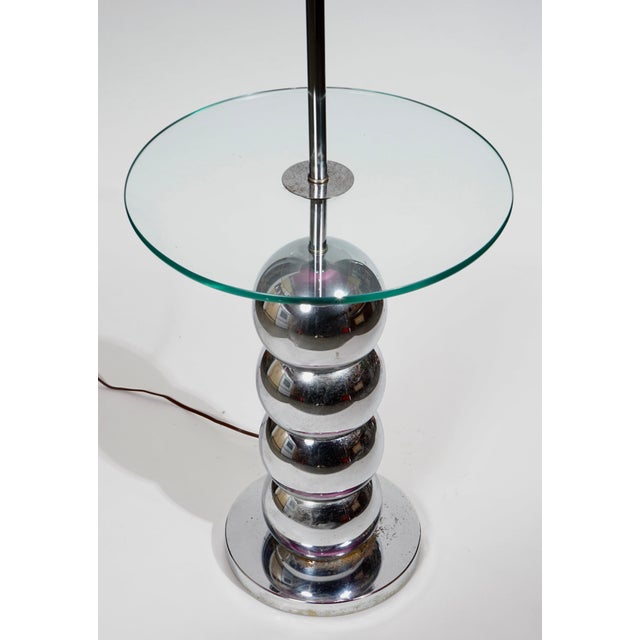 1960s Stacked Chrome Ball Floor Lamp in the Style of George Kovacs For Sale In Miami - Image 6 of 8