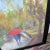 Spring Time in Paris Acrylic on Posterboard Painting Signed/ H. Rush For Sale - Image 4 of 7