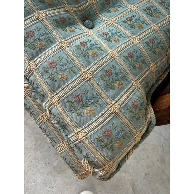Vintage Chinese Chippendale Style Open Lattice Armchair For Sale - Image 10 of 12