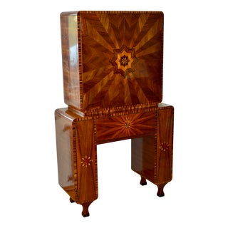 Art Nouveau Multifunctional Cabinet by Lajos Kozma, 1930s For Sale
