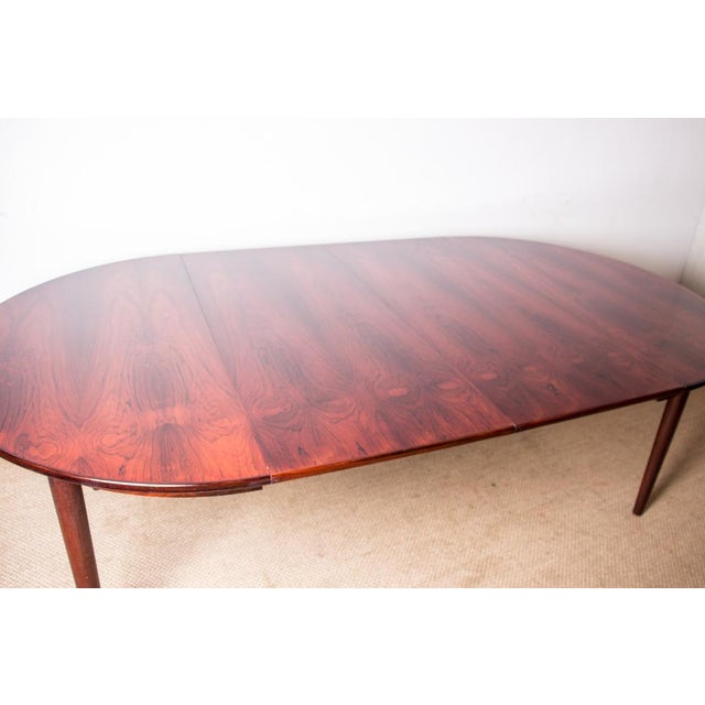 Large Danish Extendable Dining Table in Rosewood, 1960s For Sale - Image 3 of 18