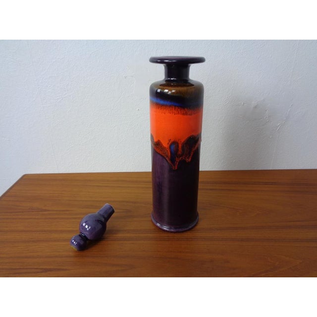 Large Pop Art Carafe with Stopper by Reneé Neue for Hutschenreuther, 1960s For Sale - Image 6 of 18