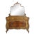 Antique French Style Chest of Drawers With Mirror For Sale