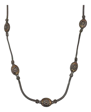 J Hardy Jaisalmer 18k Sterling Silver Necklace