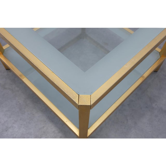 Mid-Century Modern Mid‑Century Square Coffee Table from Fedam, Belgium, 1980s For Sale - Image 3 of 11