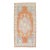 Vintage Orange Turkish Anatolian Rug - 2'10" x 5'3" For Sale