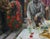 Soviet Era Oil Painting: Ukrainian Artist, War Memorial Scene, 1981 140-184 For Sale - Image 4 of 6