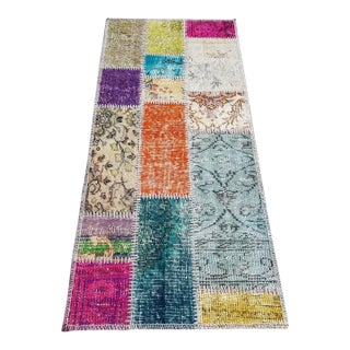 Oushak Vintage Runner For Sale