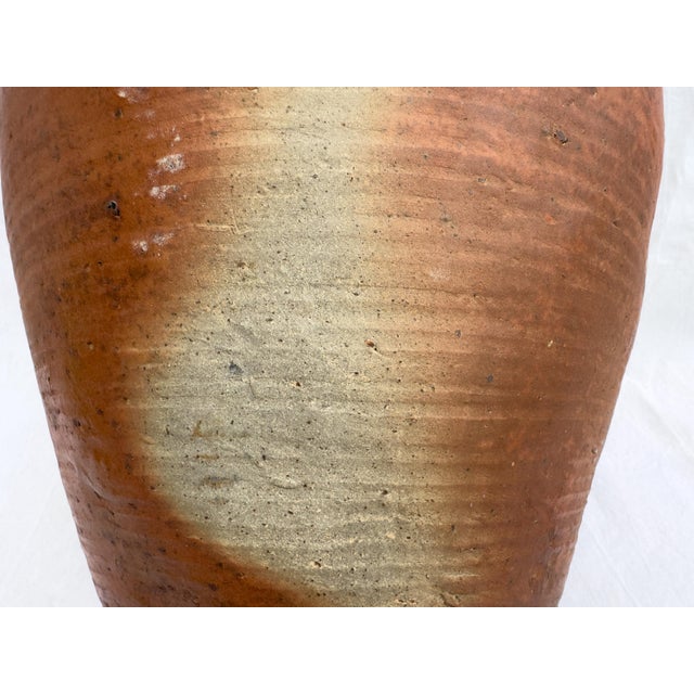 Antique French Stoneware Vinegar Jar / Floor Vase, Poitou, C. 1900 For Sale - Image 11 of 18