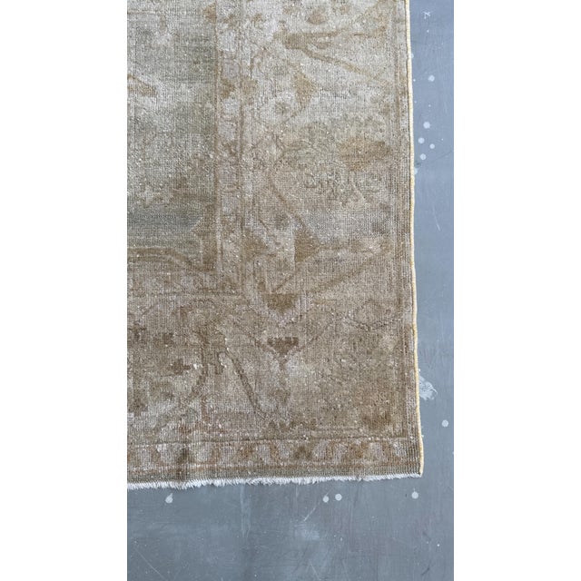 Large Vintage Afghan Handwoven Wool Rug attributed to Ziegler & Co., 1940s For Sale - Image 13 of 17