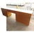 John Widdicomb Campaign Burl Kneehole Credenza Desk For Sale In Houston - Image 6 of 13