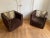 Set of Italian Club Armchairs in Nubuck For Sale - Image 12 of 12
