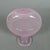 Glass Italian Modern Pink Murano Glass Vase in Half Filigree, 1970s For Sale - Image 7 of 11