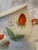 1950s Vintage Bernardaud Limoges Candle Holder France Fraisiere Strawberry Garden HTF For Sale - Image 5 of 11
