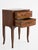 Mid 20th Century Italian Neoclassical Walnut and Fruitwood Inlaid Bedside Table, Two Drawers For Sale - Image 5 of 18
