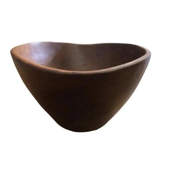 Goodwood Thailand beautiful 5-piece teak wood bowl set made in Thailand, featuring one large serving bowl and four...