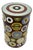 Geometric Cloisonne Enamel Lidded Jar Tea Pot by Fabienne Jouvin, France, 1980s For Sale