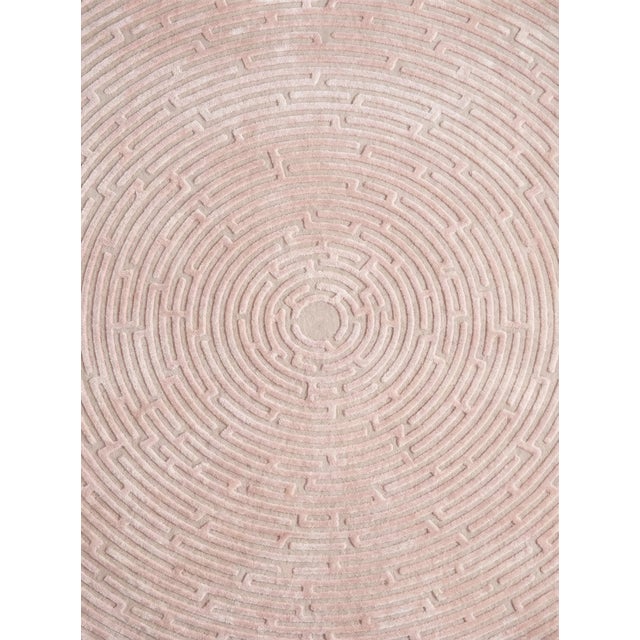 Walk the maze with the Amiens circular rug design, named after the second-largest labyrinth in the Amiens Cathedral in...