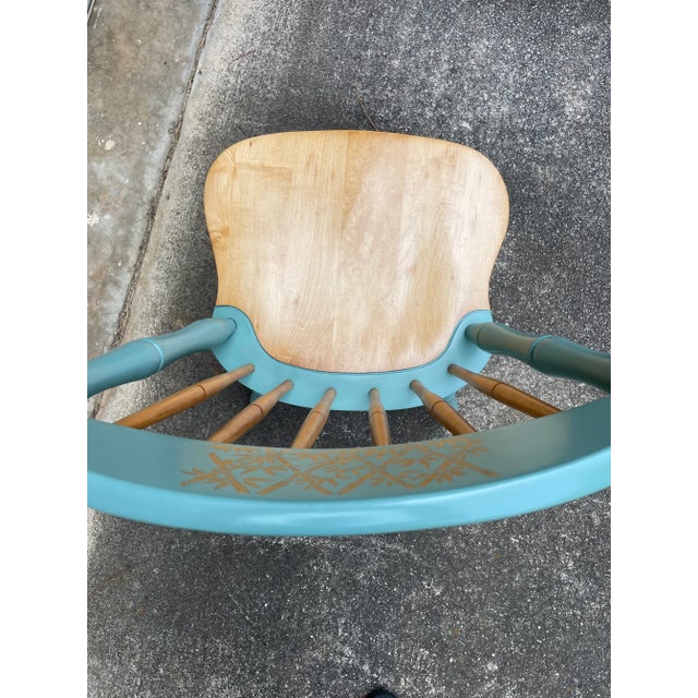 Mid 20th Century Mid-Century, Maple Windsor Chair For Sale - Image 9 of 13