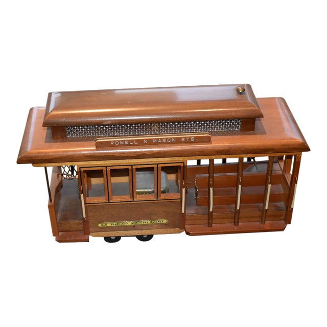 This is a rare opportunity to purchase a limited edition hand signed by, Nate Gruenberg. Handmade San Francisco street car...
