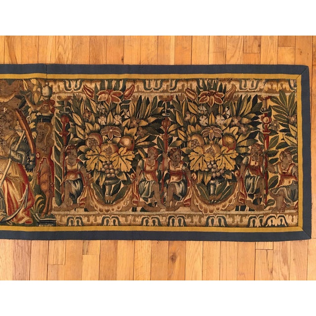 17th Century 17th Century Brussels Historical Tapestry Panel For Sale - Image 5 of 5