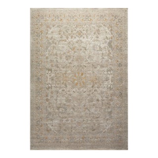 Chris Loves Julia x Loloi Rosemarie Ivory / Natural 5' x 7'-10" Area Rug For Sale