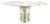 Tria Round Calacatta Gold Marble Dining Table by Lorenza Bozzoli For Sale
