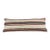 Turkish Hemp Pillow Cushion Natural Beige Black Cushion Cover 14"x40" For Sale