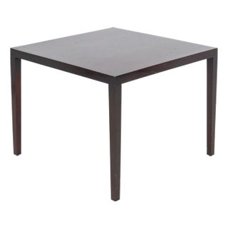 Dunbar Mid-Century Modern Mahogany Side Table For Sale