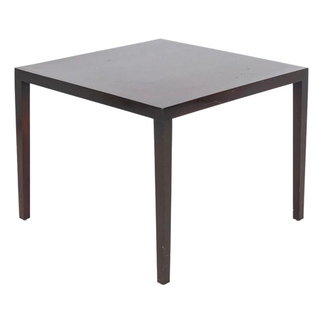 Dunbar Mid-Century Modern Mahogany Side Table For Sale