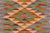 Tribal Kilim Gray Beige Hand-Woven Wool Rug For Sale - Image 4 of 9