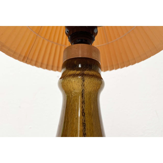 Mid-Century Modern Danish Model Park Clear Glass Table Lamp by Hsin-Lung Lin for Holmegaard, 1960s For Sale - Image 13 of 18