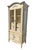 Cream French Provincial Style Storage Wardrobes Dressers Connected by a Two-Drawer Wooden Desk/Dressing/Vanity Table For Sale - Image 8 of 11