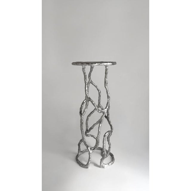 Contemporary Route Table 01.02 in Cast Aluminium by Sofia Karnukaeva For Sale - Image 3 of 6