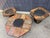 Mid-Century Modern 1960s Set of 3 Paul Kingma Style Brutalist Slate Tile Tables For Sale - Image 3 of 11