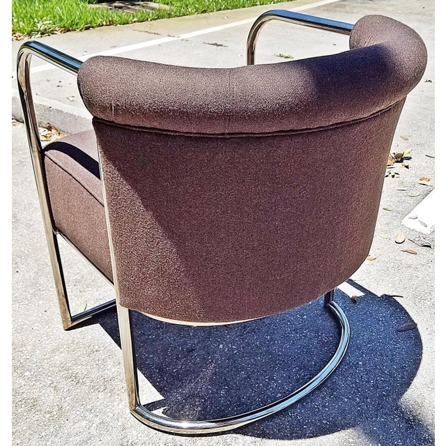 Chocolate 1990s Ralph Lauren Mercer Club Chairs, a Pair For Sale - Image 8 of 10