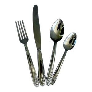Circa 1930/1940 Mexican Sello Alpacca Cufin Cubiertos Aka Quality Alpacca Cufin Flatware – 24 Pieces / Service for 6