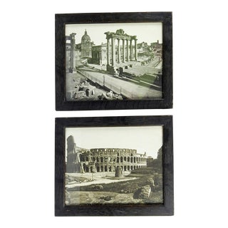 Circa 1900 Roman Ruins Photographs - A Pair For Sale