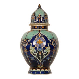 Example of Longwy Vessels and Vases