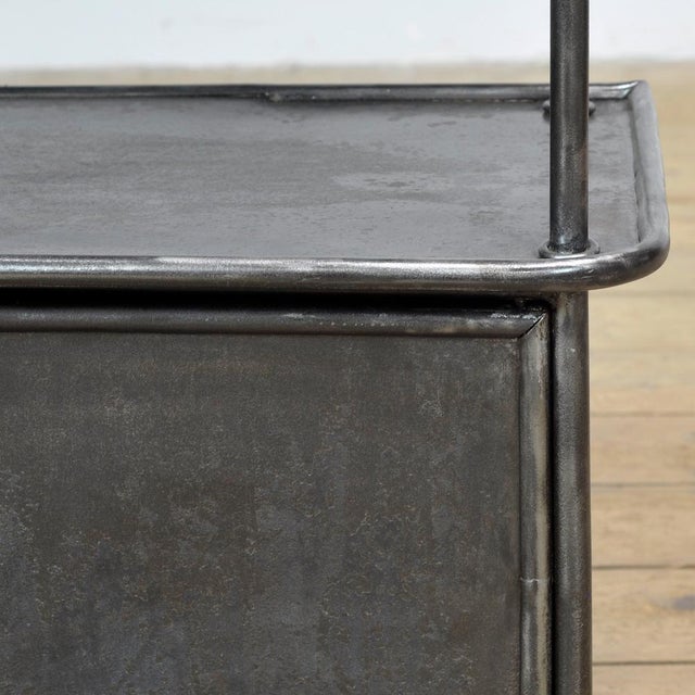 Iron Bedside Tables, 1910s, Set of 2 For Sale - Image 11 of 12