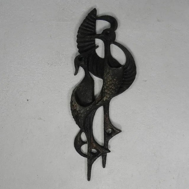 1970s Resin Wall Decoration with Two Birds from Ars Munda, 1970s For Sale - Image 5 of 17