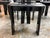 Pierre Cardin for Roche Bobois Vintage Black Lacquer Dining Chairs, Set of Eight For Sale - Image 11 of 12