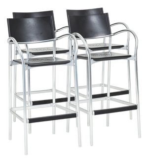 Vintage Breeze Bar Stools by Carlo Bartoli for Segis, 2000s, Set of 4