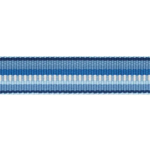 A chic espadrille stripe, this tape is a sophisticated ottoman weave that adds color and texture to any setting, inside or...